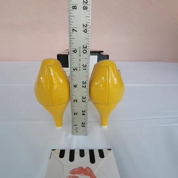 Lola Ramona Kitten Heels Pumps Retro Shoes - Picture 5 of 15